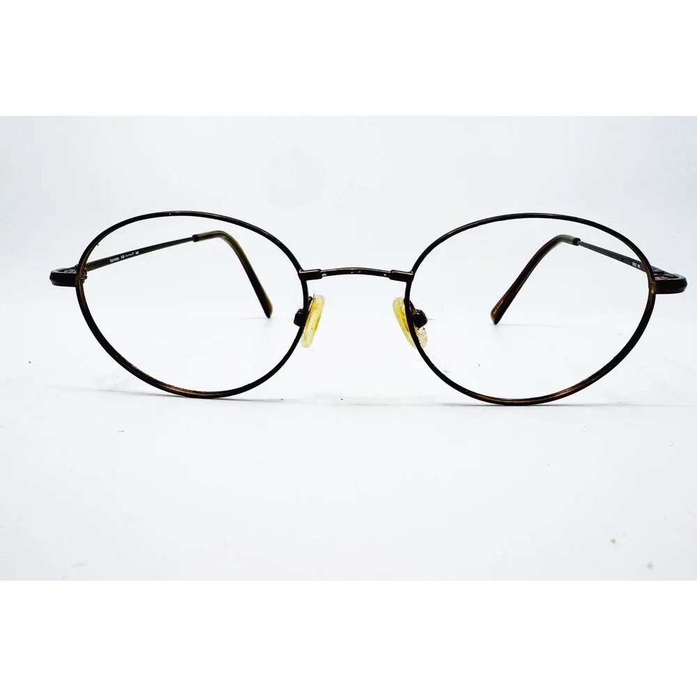 Chesterfield Eyeglasses Frames Unisex Brown Round Flexolite 688 49-20-145